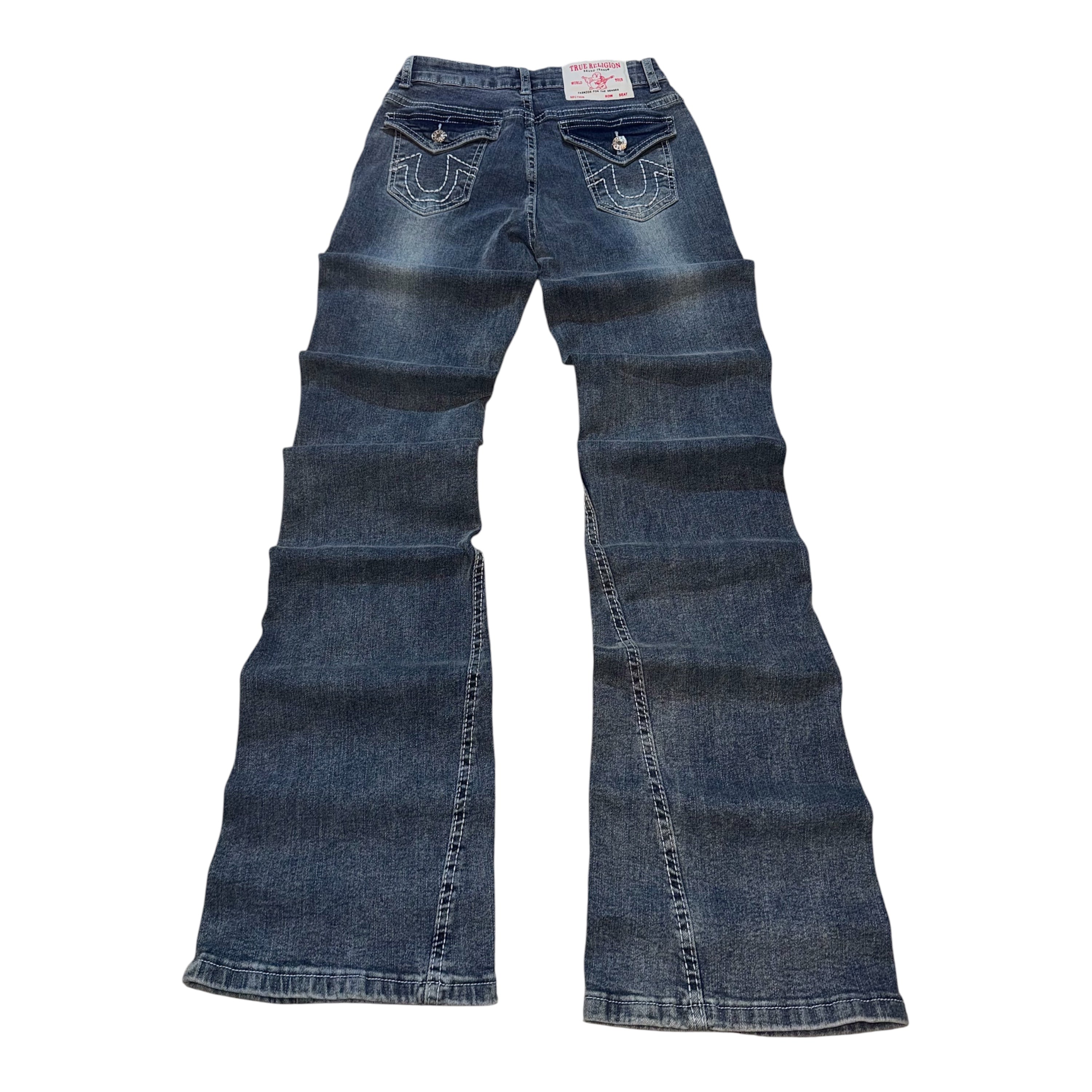 True Religion Dark Wash Flare Jeans