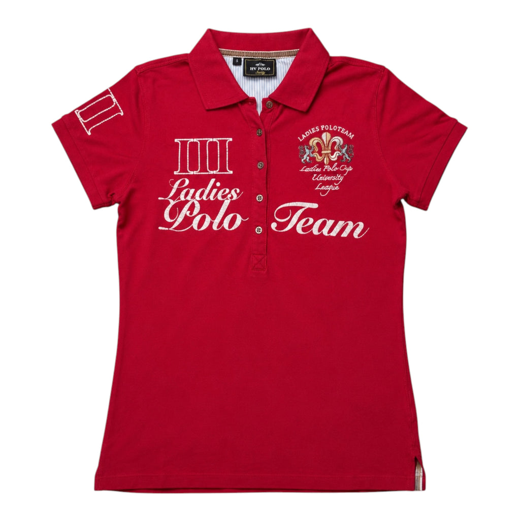 HV Polo Red Polo Shirt – Ladies Polo Team
