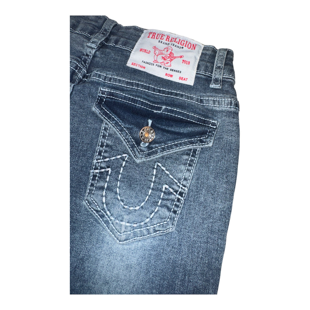 True Religion Dark Wash Flare Jeans