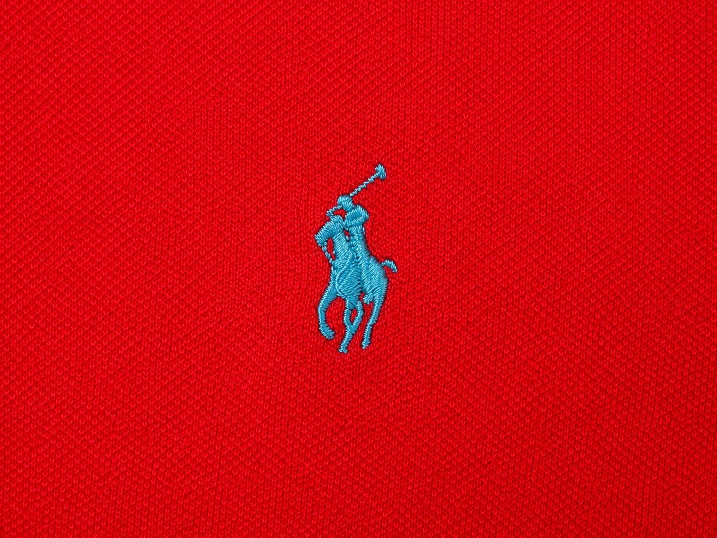 Ralph Lauren - Red PoloShirt with small Logo