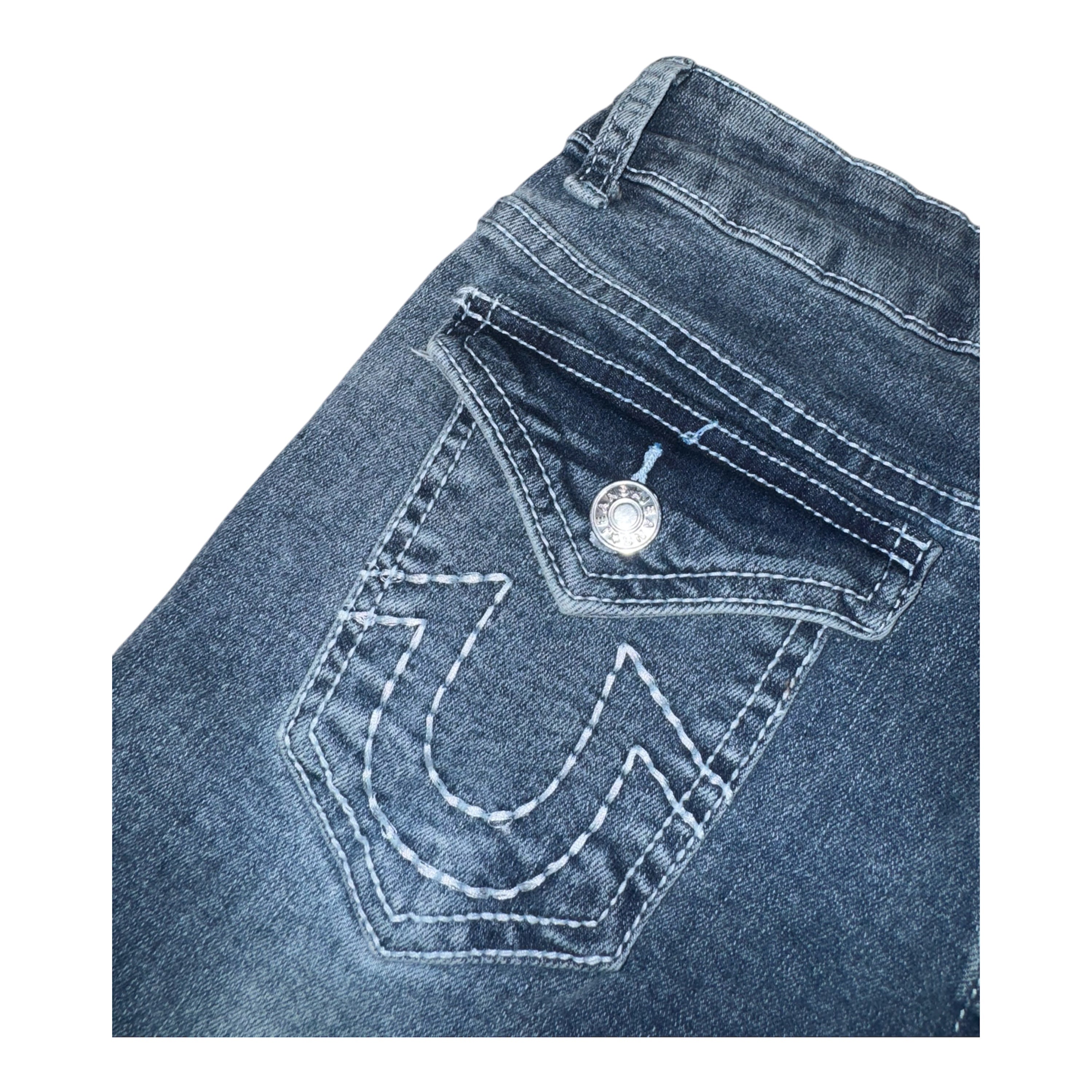 True Religion Dark Wash Flare Jeans