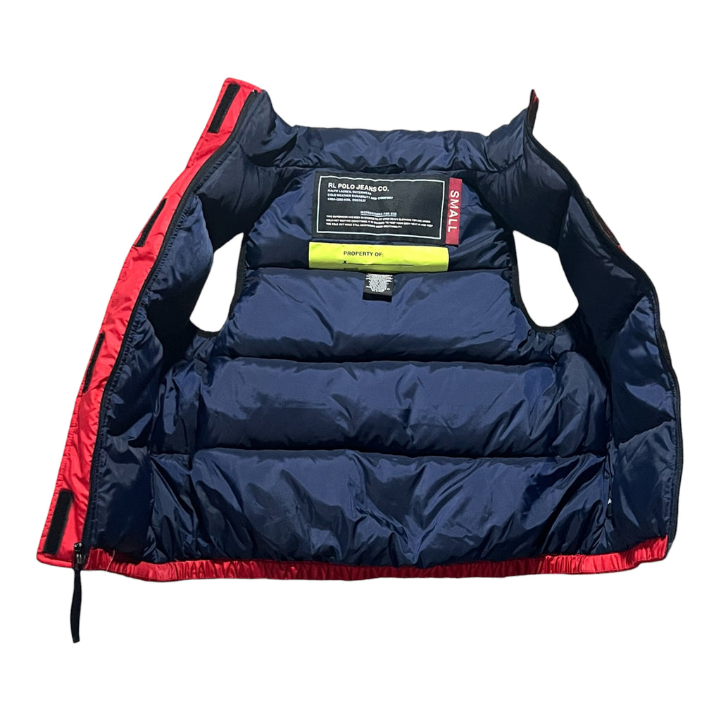 Ralph Lauren Red Puffer Vest